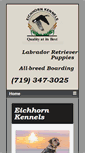 Mobile Screenshot of eichhornkennels.com